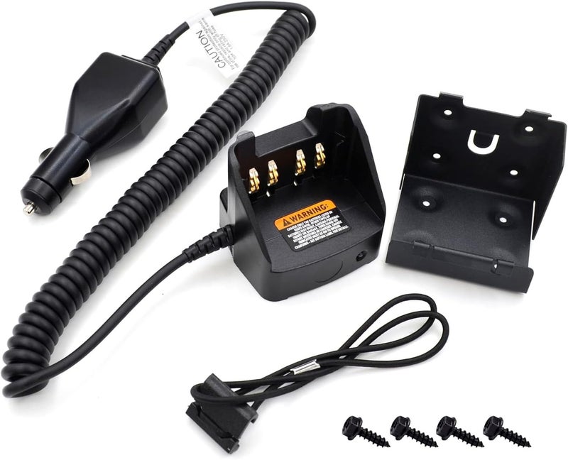 Kymate RLN6433 Travel Charger for Motorola Radio XPR7350e XPR7550e XPR7580e XPR3300e XPR3000e XPR3500e XPR3300 XPR6550 XPR6580 XPR7350 XPR7550 APX4000 APX900 RLN6433A Car Battery Charging Case - Image 1